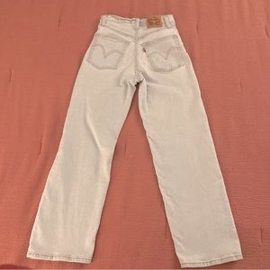 Levi’s Ribcage ankle straight jeans